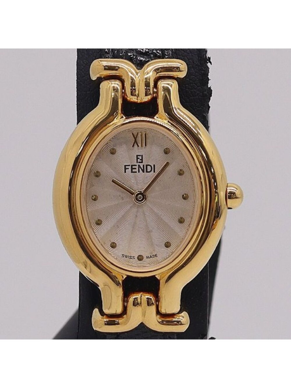 Fendi Change Belt 640L Silver Dial Quartz Watch